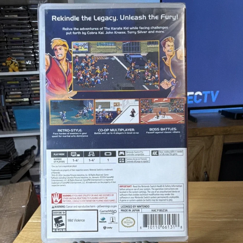 Nintendo Switch The Karate Kid: Street Rumble - Sealed - Brand New
